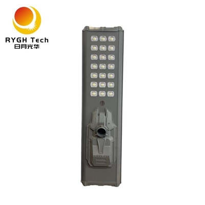 Integrierte Solar-LED-Straßenleuchte 30W mit hoher Helligkeit 5054 LED-Chips PIR-Sensor erkennt automatisch und leuchtet auf