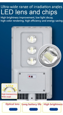 Garantie 2 Jahre 20W Polysilicium-Solarpanel Neues ABS-Integriertes Solar-LED-Straßenlicht