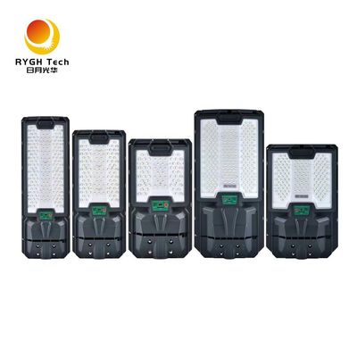 Hochwertige 5050 LED-Chips Integrierte Solar-LED-Straßenleuchte 10W mit Lichtsteuerung, Fernbedienung und Radar-Induktion