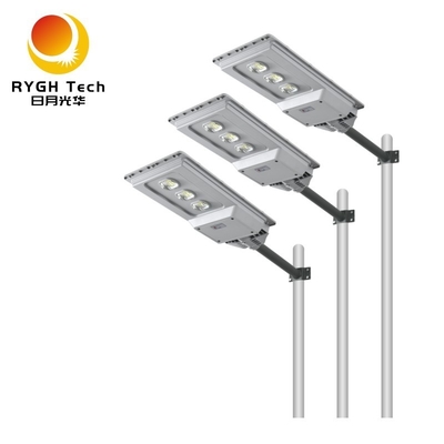 Breite Beleuchtungsfläche und hohe Helligkeit 20W integriertes Solar-LED-Straßenlicht mit Radar-Induktion