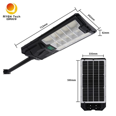 Warm verkauftes neues ABS Material IP65 Straßenbeleuchtung Fernbedienung Plus Radar Sensing Multifunktionelle Solar-LED-Straßenbeleuchtung 30W