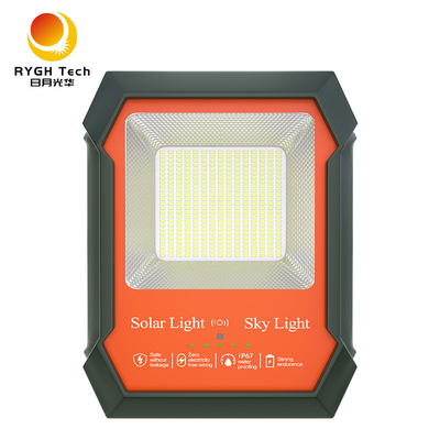 100W 200W LED Solarflutlicht Hochlicht 130lm/w für den Hinterhof