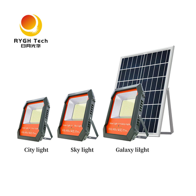 100W 200W LED Solarflutlicht Hochlicht 130lm/w für den Hinterhof