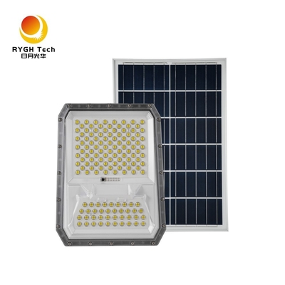 Intelligente Lichtsteuerung Außenbeleuchtung Hohe Lumen 5054 LED-Chips Solar LED Flutlicht 25W für Garten Straße Bürgersteig Hof