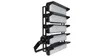 AC 220V Meanwell-Treiber SMD 5050 Schwarzer Aluminium LED Flutlichtstrahler