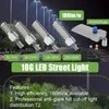Öffentliche Beleuchtung im Freien Hochleuchtstoff 180lm/W Aluminium 100W 150W LED Straßenleuchte