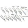 T2m, T3m, T4m, 60, 90, 120 Grad LED Straßenlampe