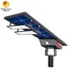 Hot Products Bifacial Solar Street Lights Pathway Light All-in-One-Guss Aluminium Außenlicht mit Fernbedienung