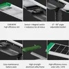 Öffentliche Straße Hochleistung 120W 150W Aluminium Aio Integrierte LED Solarstraßenleuchte