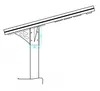 Steuerung Wasserdichte Solarstrom 80W Outdoor All in One LED Solarstraßenlicht