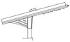 Regierungsprojekte 10m 11m Hohe Leuchtkraft 170lm/Watt 180 Watt Solarstraßenlicht