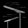 Hochwertige IP66 Solar LED Straßenleuchte mit FCC Rygh-Fx-120W