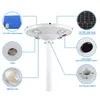 Wasserdicht IP65 Aluminium Radar Sensor 30W 50W UFO LED Solar Gartenlicht