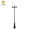 Landschaftliche öffentliche Laternenpfahl-Oberseite integrierte 15W Solar-LED-Gartenleuchte