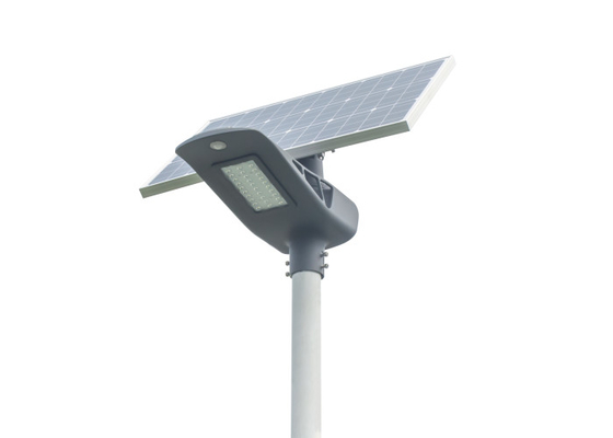 Getrennter wasserdichter weißer angetriebener LED-Straßenlaterne-30W Soem-Solarservice