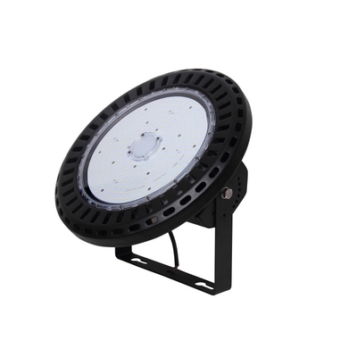 Handels-Ip65 200w UFO führte hohes Bucht-Licht-kühle weiße Aluminiumwohnung