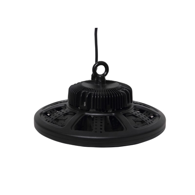 Handels-Ip65 200w UFO führte hohes Bucht-Licht-kühle weiße Aluminiumwohnung