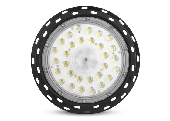Schwärzen Sie die 100 Watt-das UFO geführte hohe Bucht-Licht, das Öffnungswinkel 60° 90°120° unterbringt
