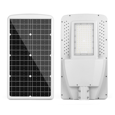 Wasserdichtes 50W alle in einem integrierte Solarstraßenlaterne5200LM mit Polen