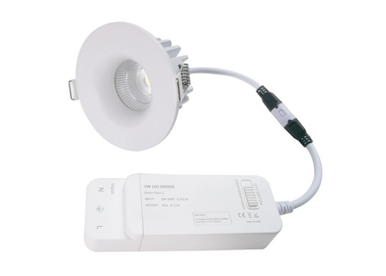 Gesichts-Abdeckungs-veränderbares warmes Weiß PFEILER wasserdichtes vertieftes geführtes Downlight Wechselstroms 200-240V