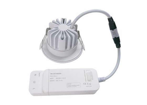 Gesichts-Abdeckungs-veränderbares warmes Weiß PFEILER wasserdichtes vertieftes geführtes Downlight Wechselstroms 200-240V