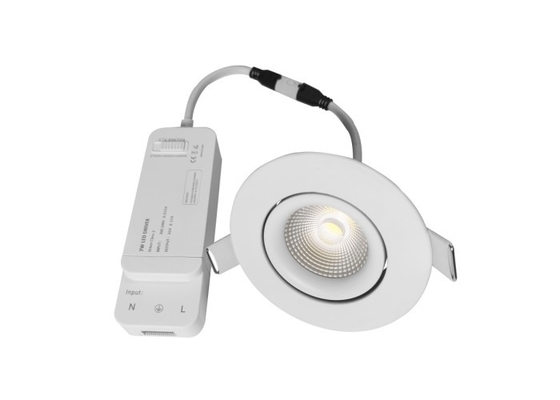 Dimmable Smart LED Downlights 8 Watt Wechselstrom 200-240V CCT Blendschutz-2700-6000K