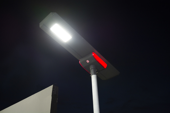 12V IP65 75Ra alle in einem Solarstraßen-Hof-Licht mit vorbildlicher Telefon APP-Steuerung