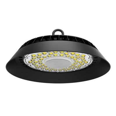 100Lm/w Bucht-Licht-Schwarz-Farbe UFO LED hohe, die MEANWELL Sosen DOB-Fahrer unterbringt