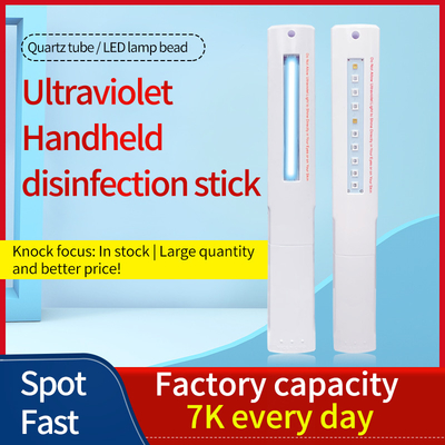 LICHT-Sterilisator-Stab des Portable-4 UVdes watt-LED, Handuvlicht-Sterilisations-Trockenbatterie-Energie