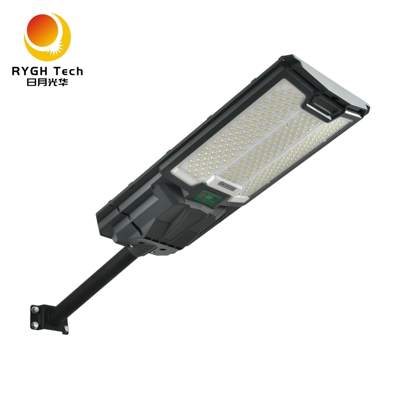 Breiter Bestrahlungsbereich 300 Quadratmeter mit hoher Helligkeit 5050 LED-Chips All-in-One Solar-LED-Straßenlaterne 30W