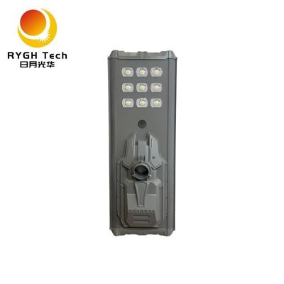 Integrierte Solar-LED-Straßenleuchte 30W mit hoher Helligkeit 5054 LED-Chips PIR-Sensor erkennt automatisch und leuchtet auf