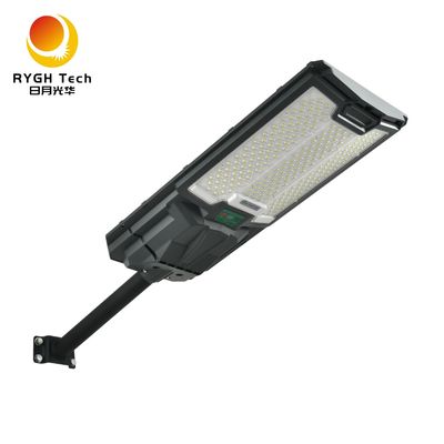 Breiter Bestrahlungsbereich 300 Quadratmeter mit hoher Helligkeit 5050 LED-Chips All-in-One Solar-LED-Straßenlaterne 30W